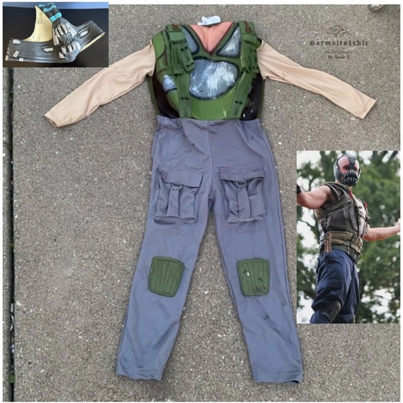 Batman Other - BANE | Warrior Villian from the Batman movie The Dark Knight Rises | Kids Size M